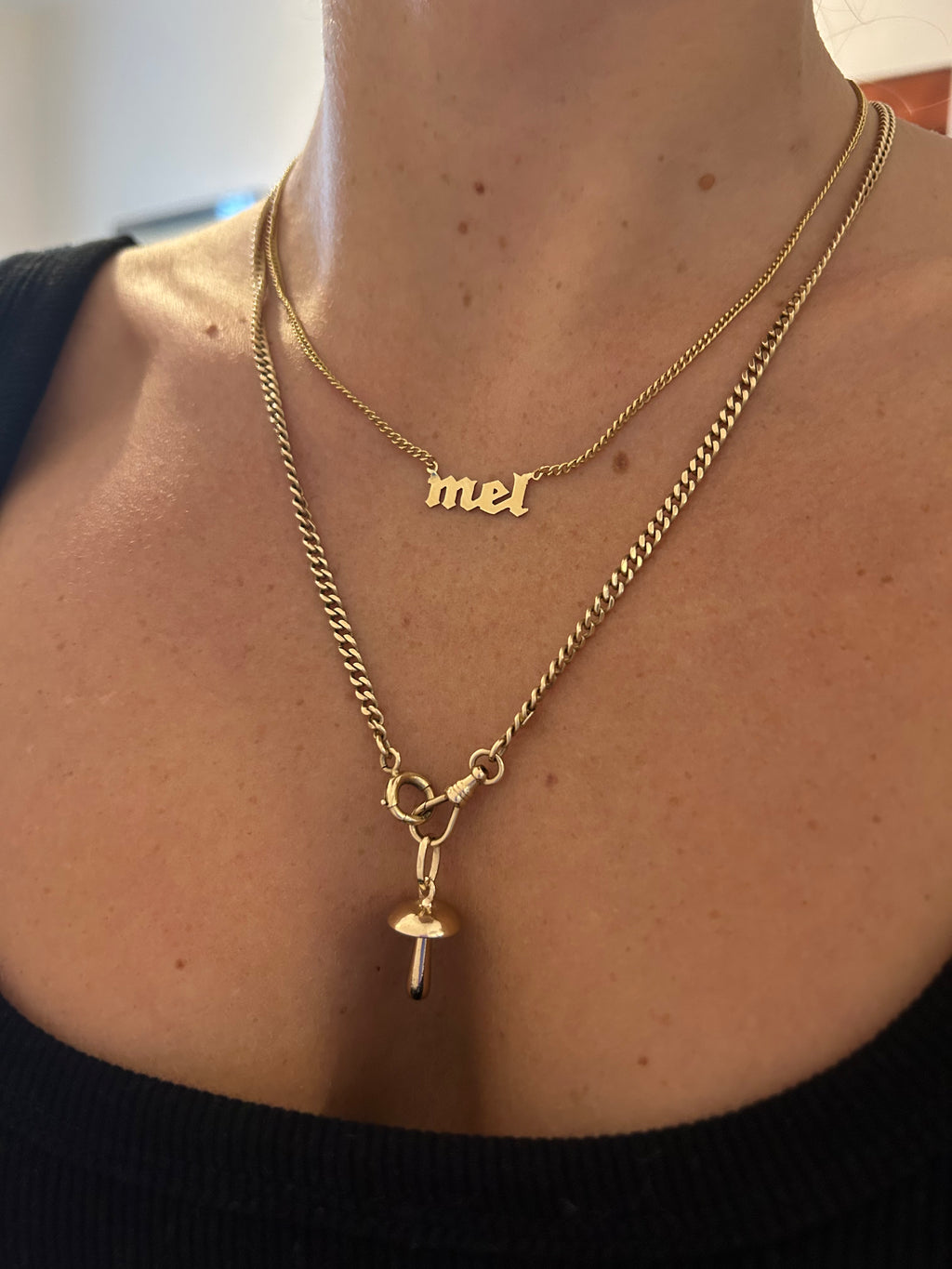 Solid Mushroom Charm