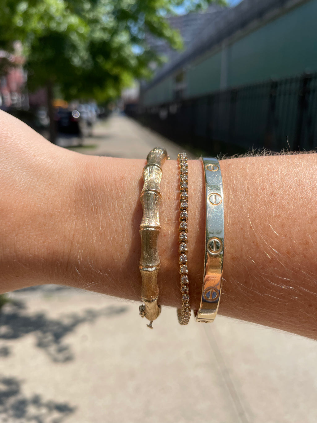 Vintage Bamboo Bangle