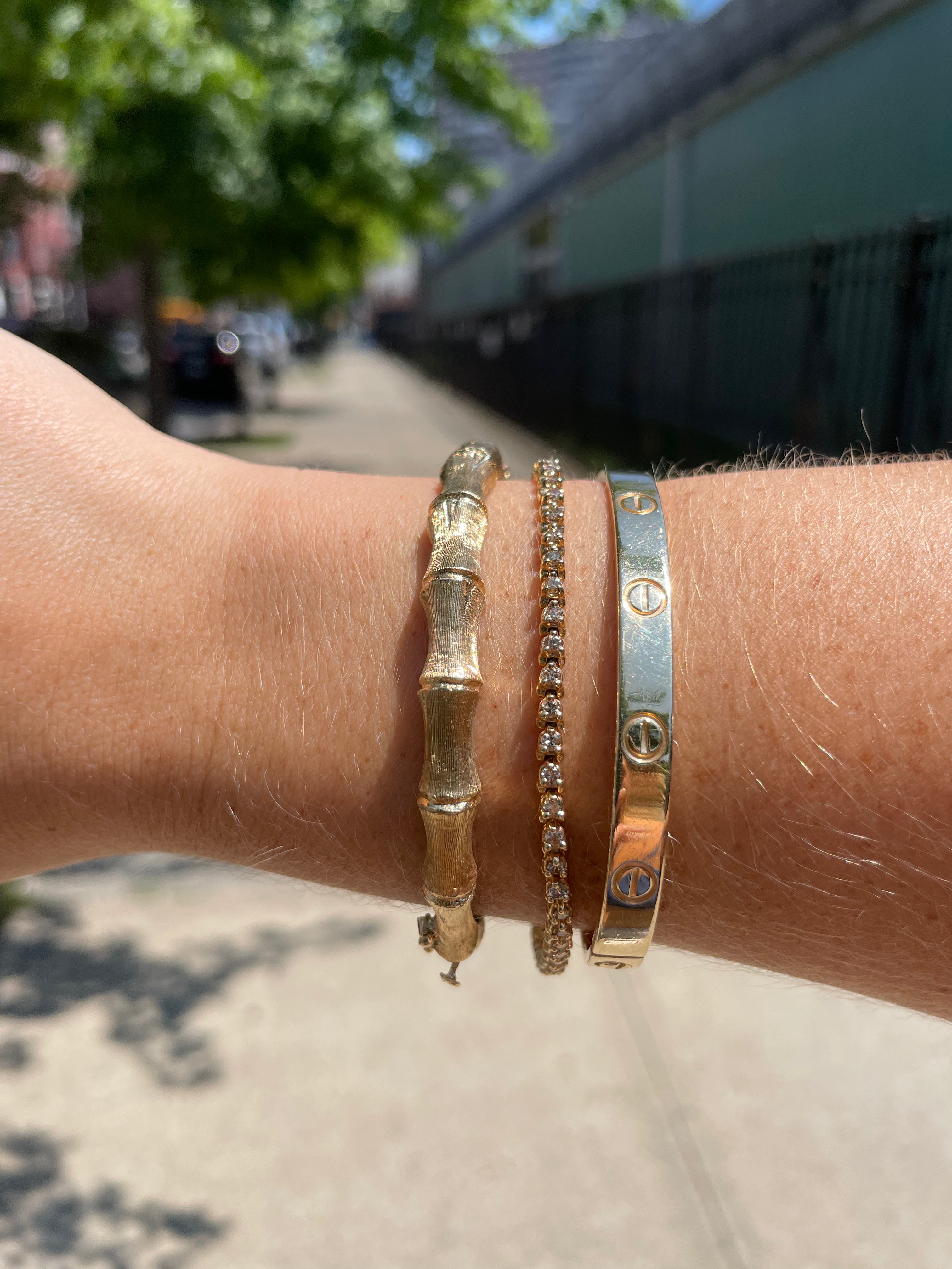 Vintage Bamboo Bangle