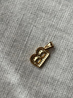 Diamond B charm