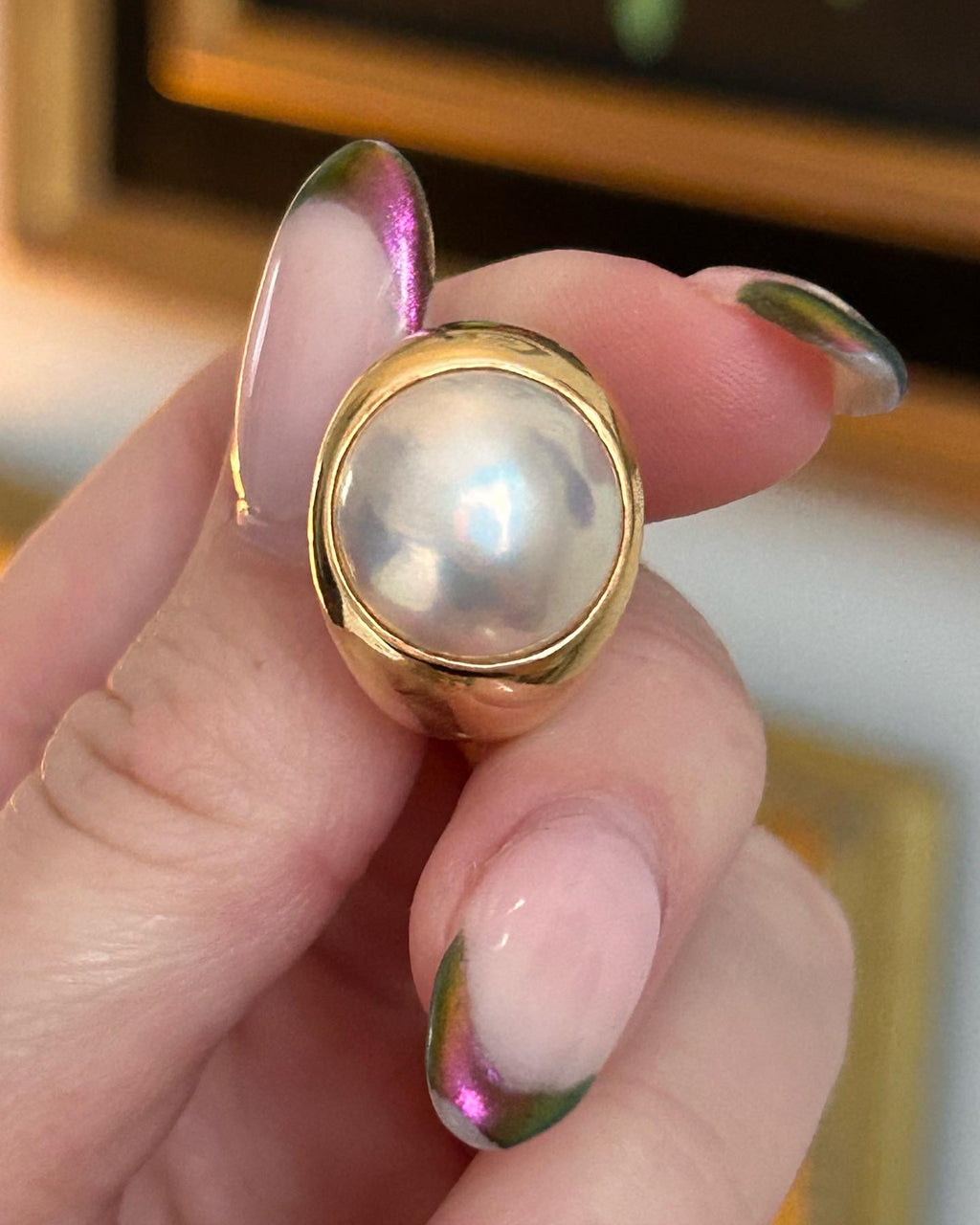 Pearl Planet Ring
