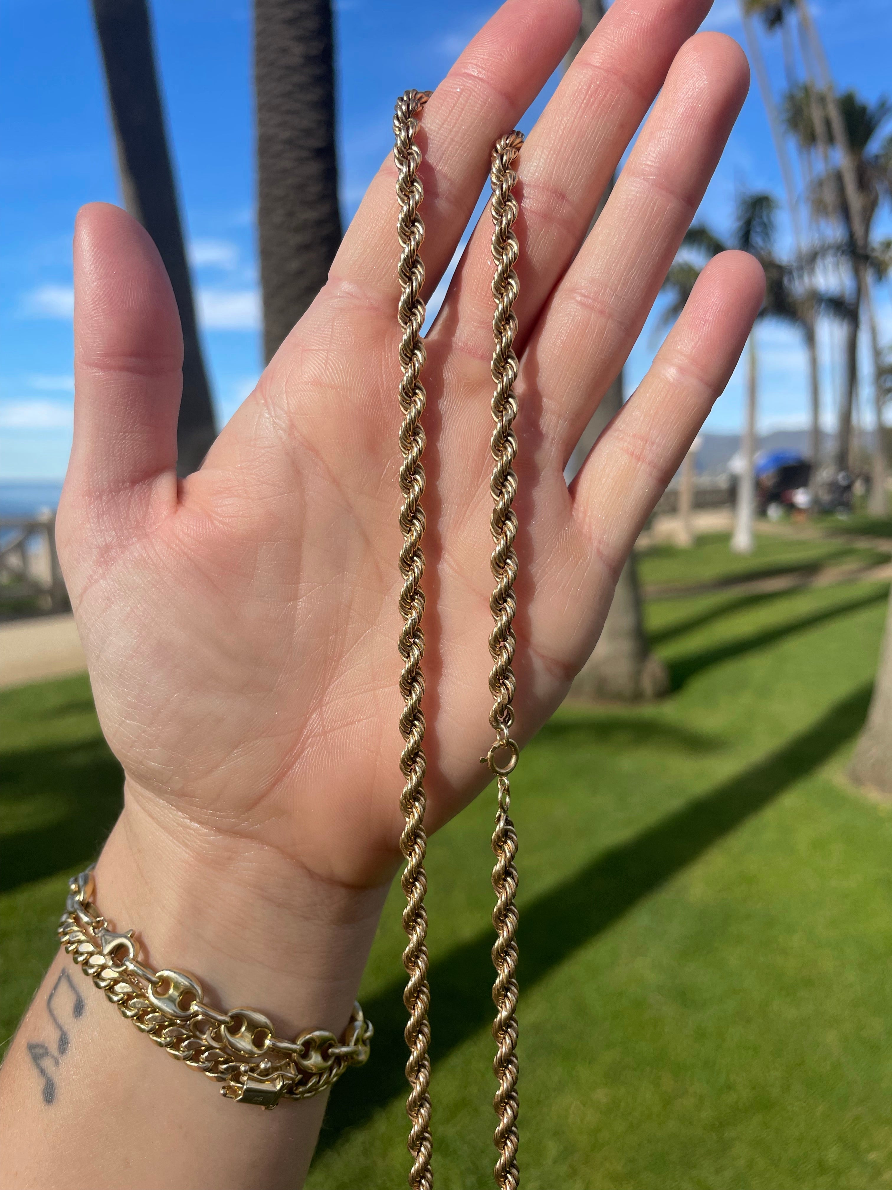 Vintage Rope Chain
