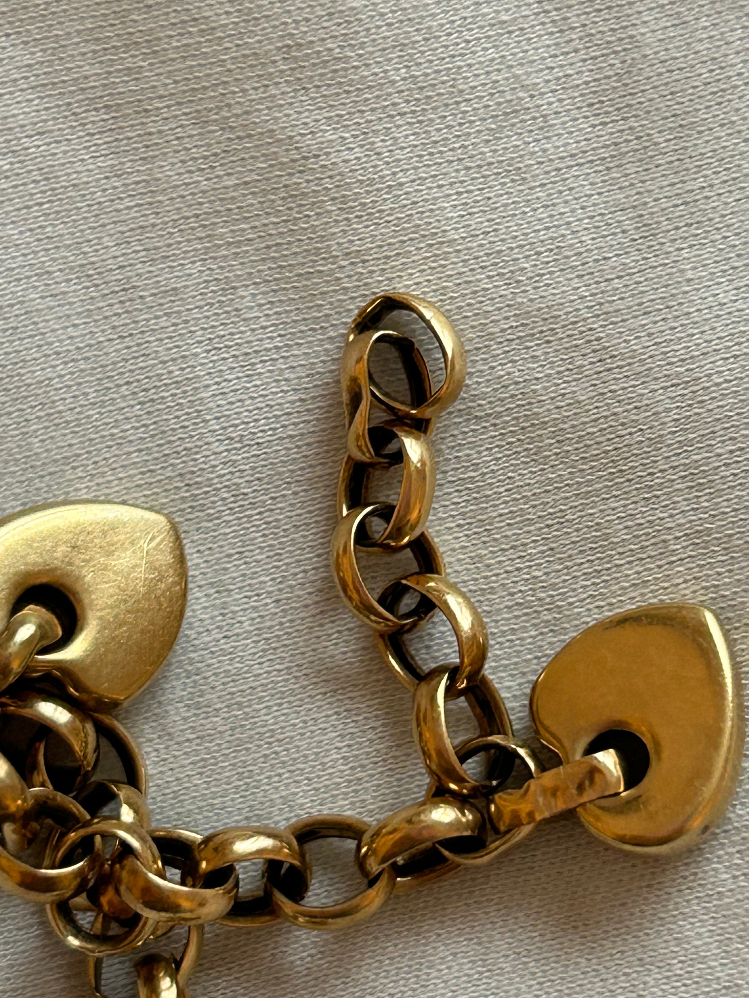Heart Charm Bracelet