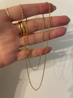 Dainty 19” biker chain