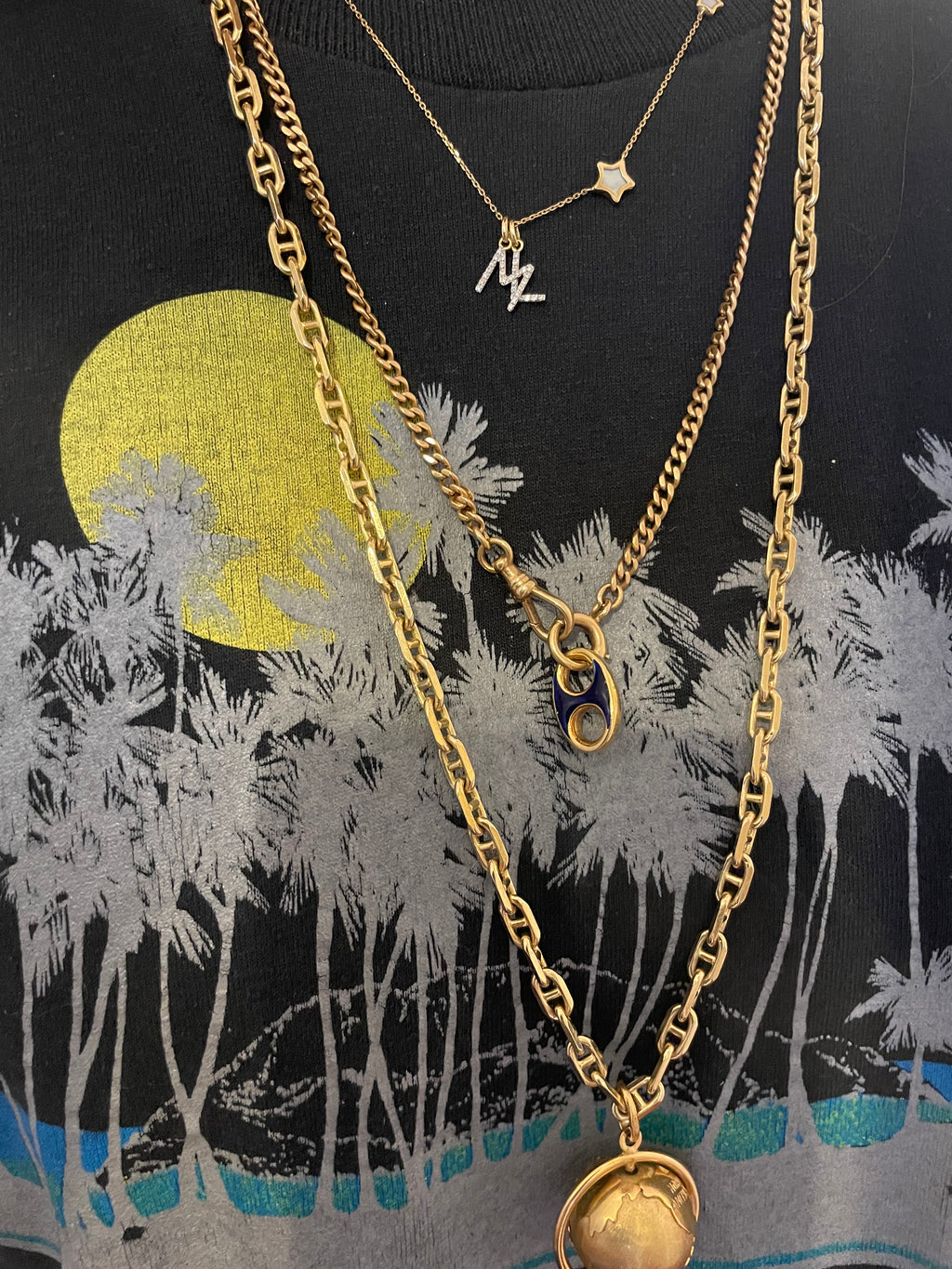 Enamel Mariner Charm