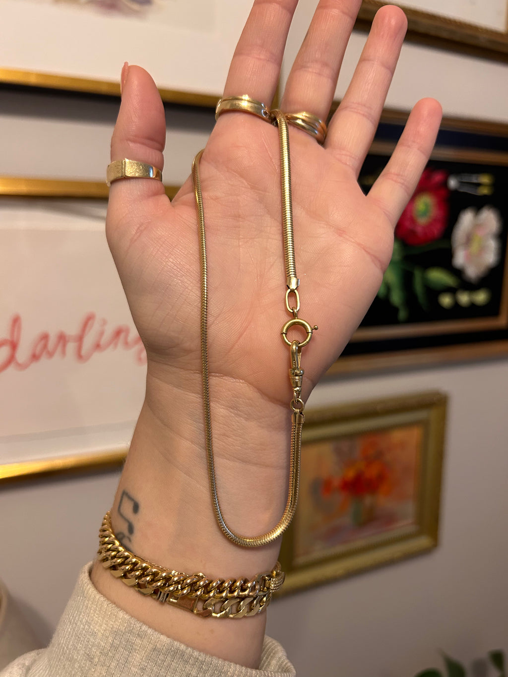 Solid Snake Watch Chain