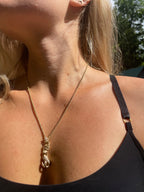 19.5” vintage solid rope chain