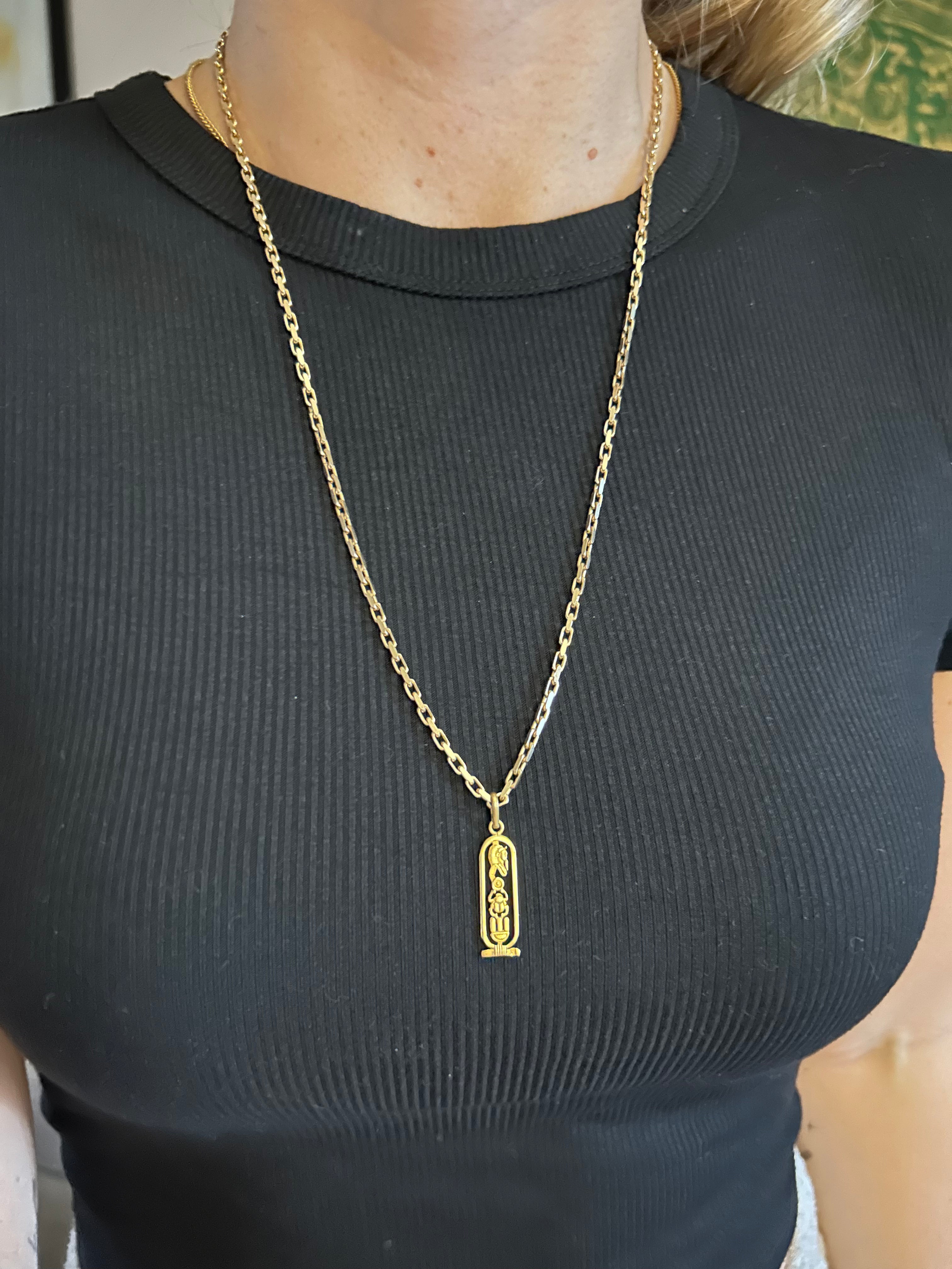 Egyptian Cartouche Charm
