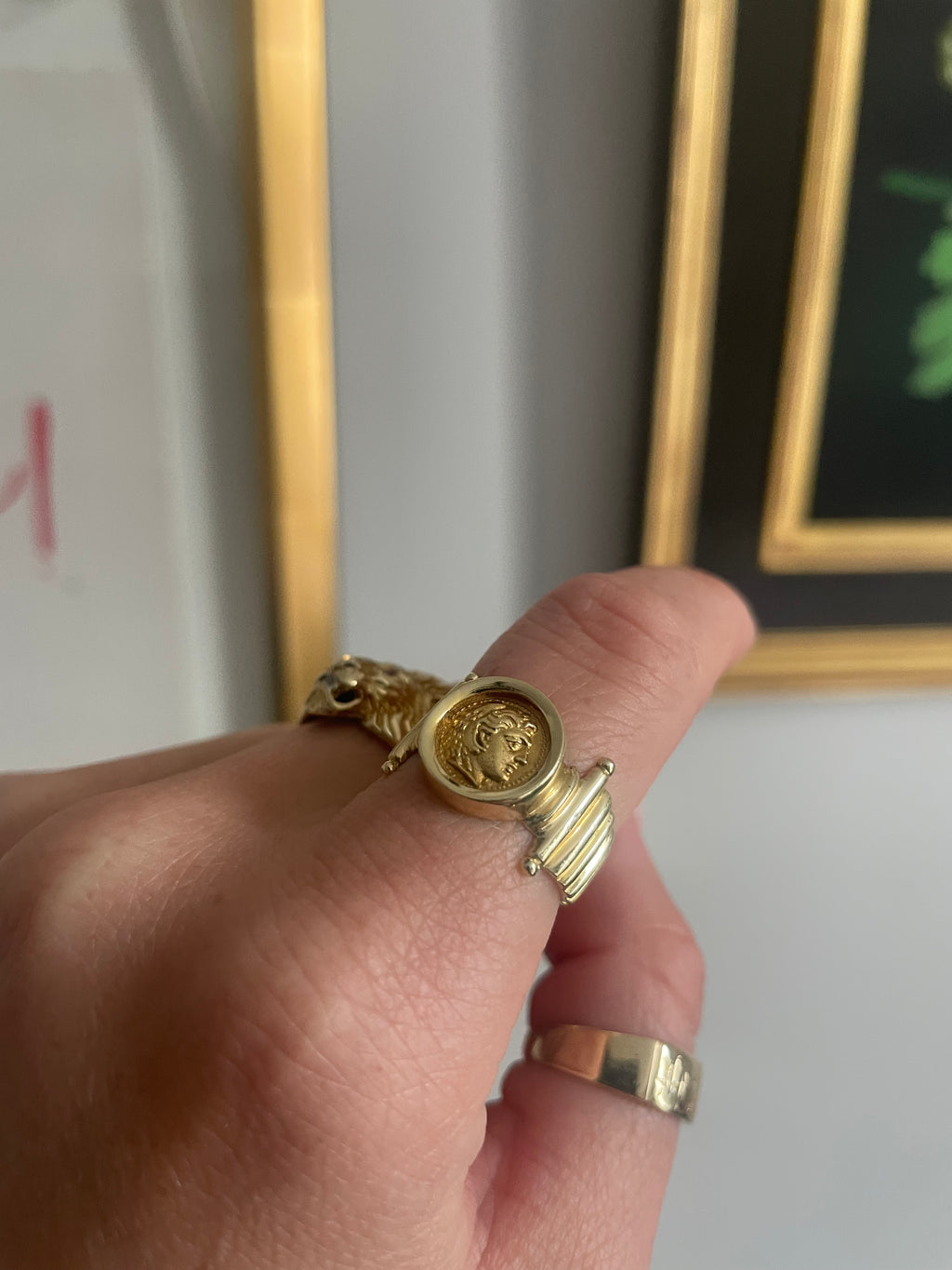 Vintage Coin Ring