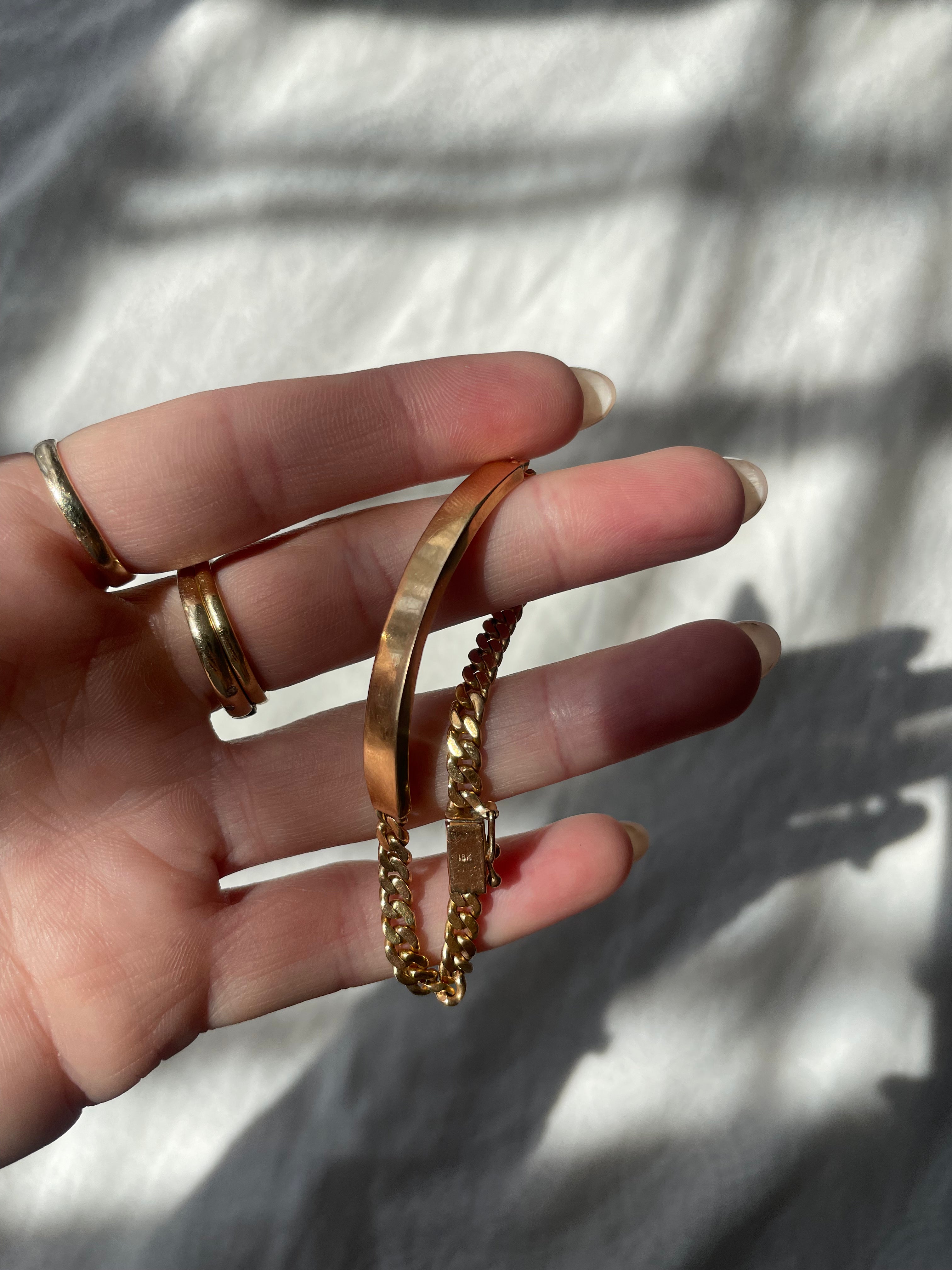 Vintage ID bracelet