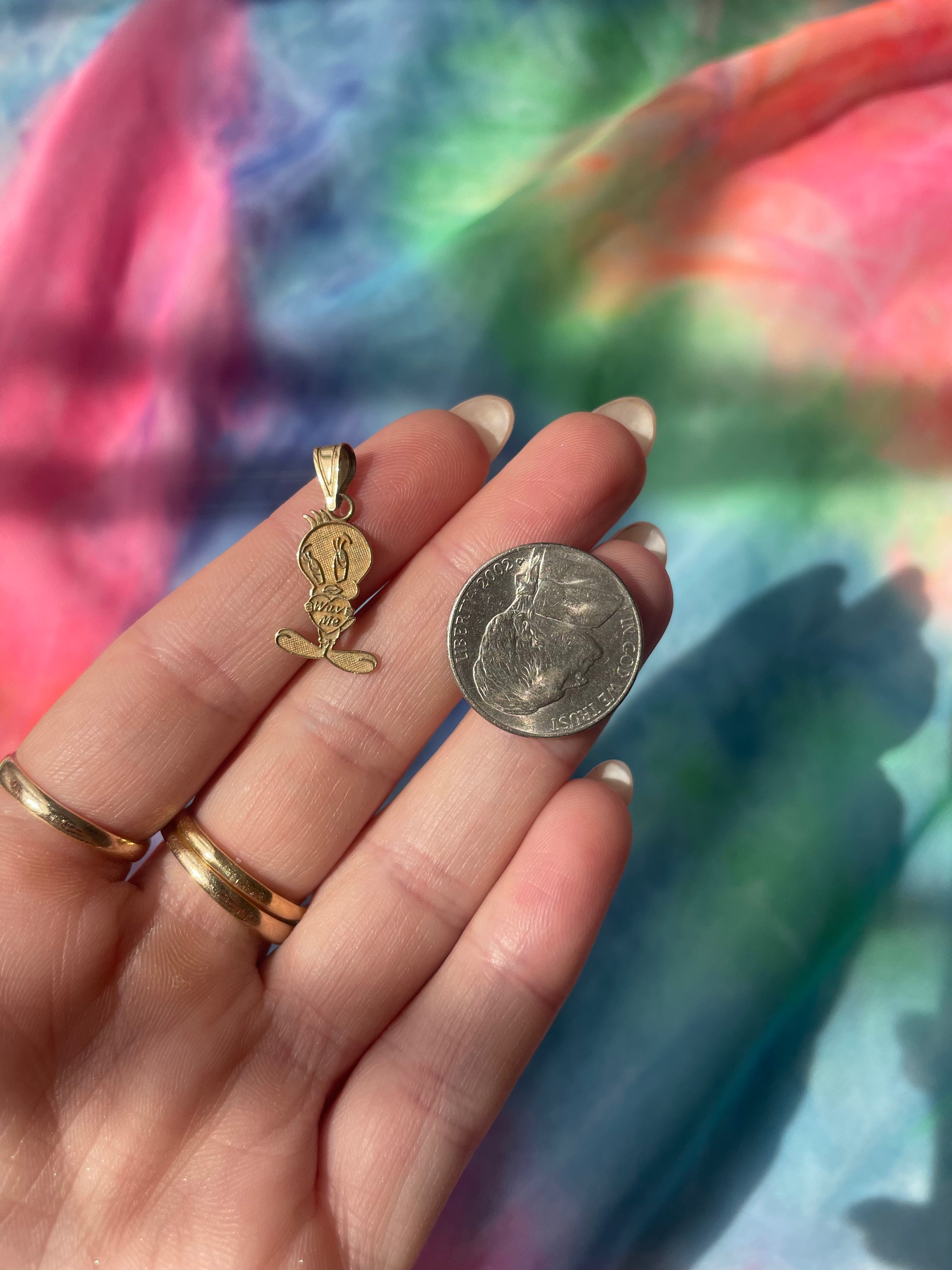 Tweetie Bird Wuv Me Charm