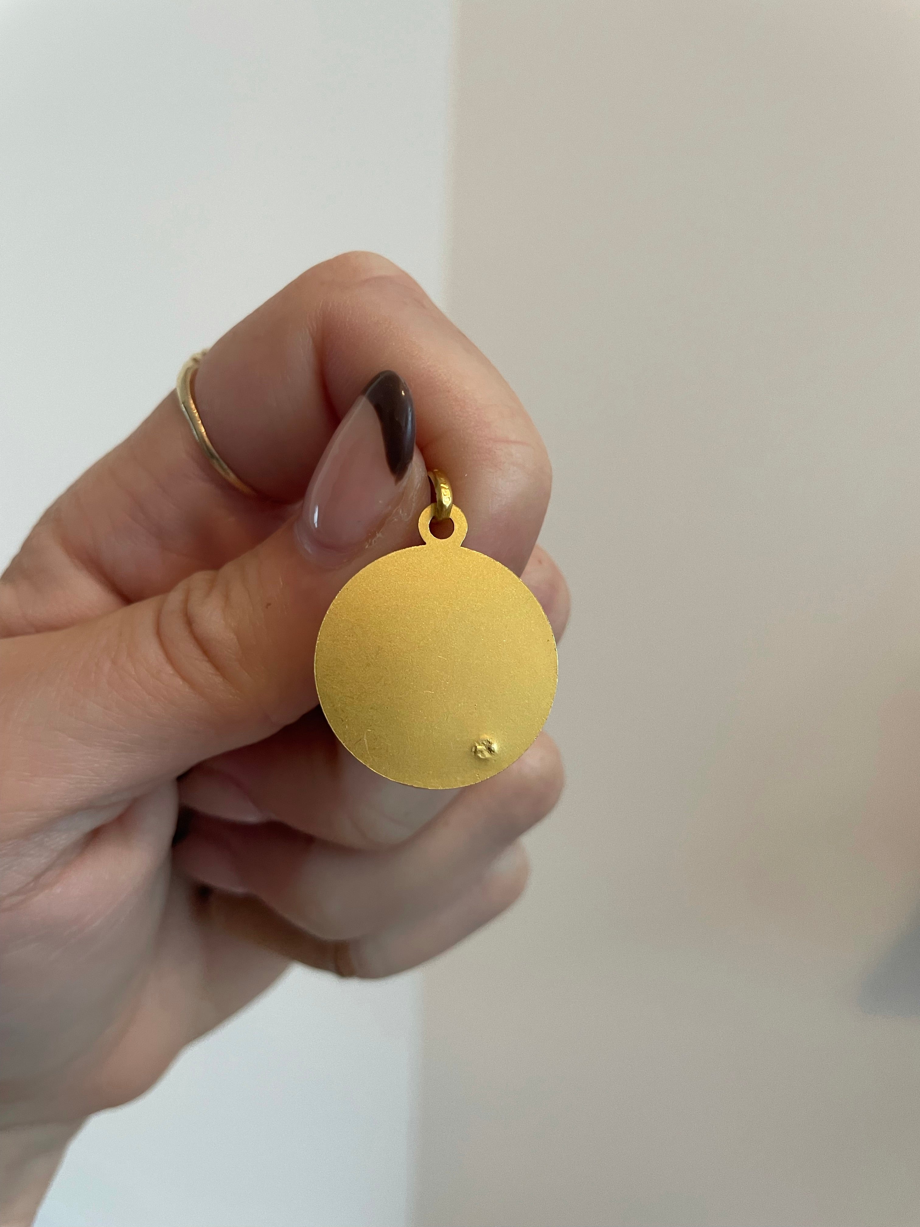 Vintage Capricorn Charm