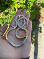 Vintage Square Snake Chain