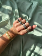 Half Eternity Diamond Band