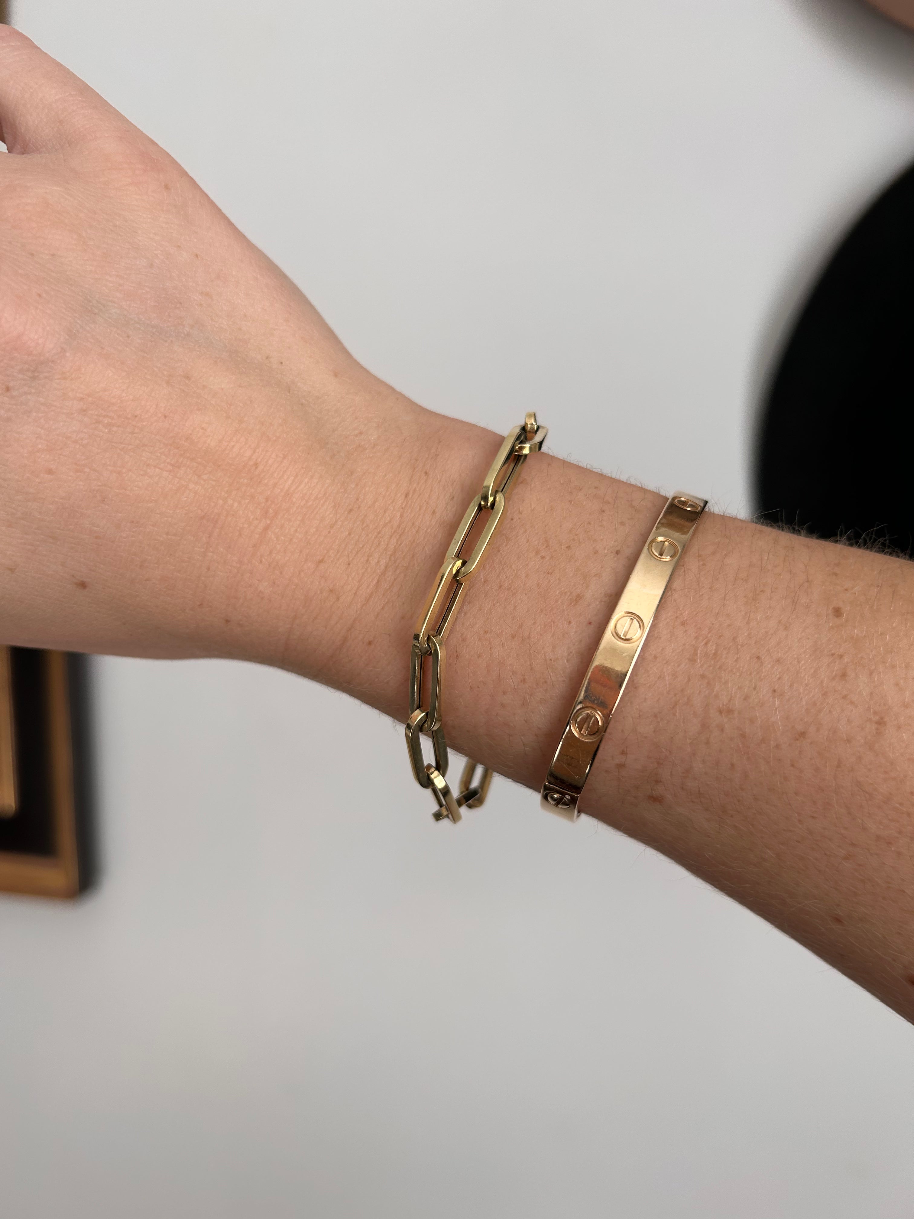 Chunky Paperclip Bracelet