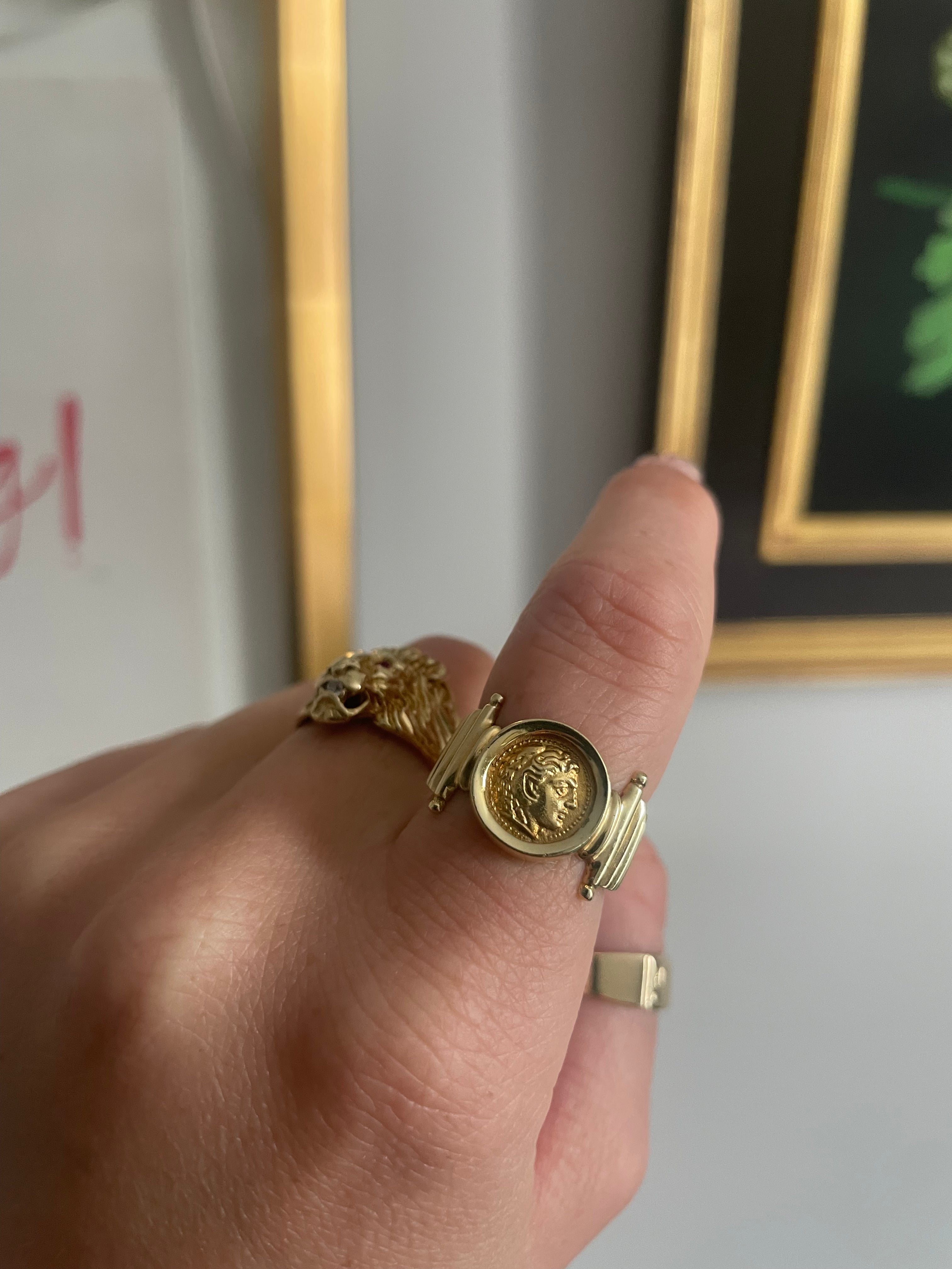 Vintage Coin Ring