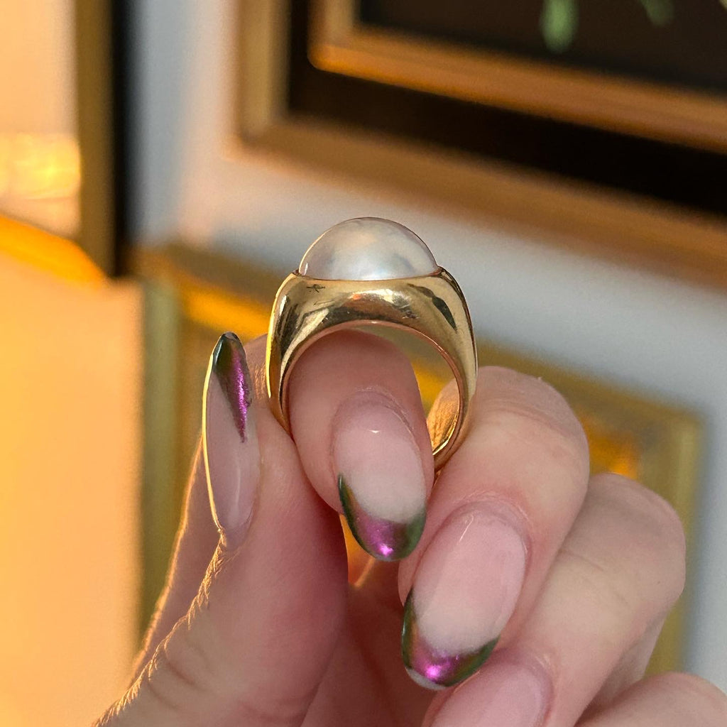 Pearl Planet Ring
