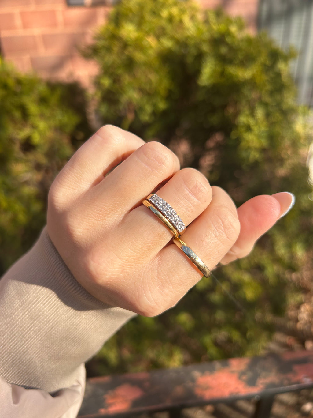 Double Diamond Band