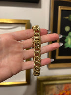 Vintage Solid Curb Bracelet