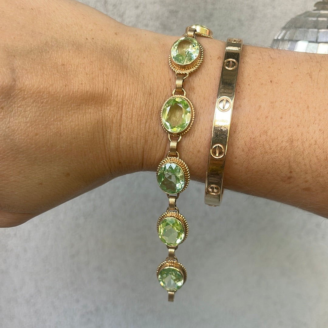 Peridot Bracelet