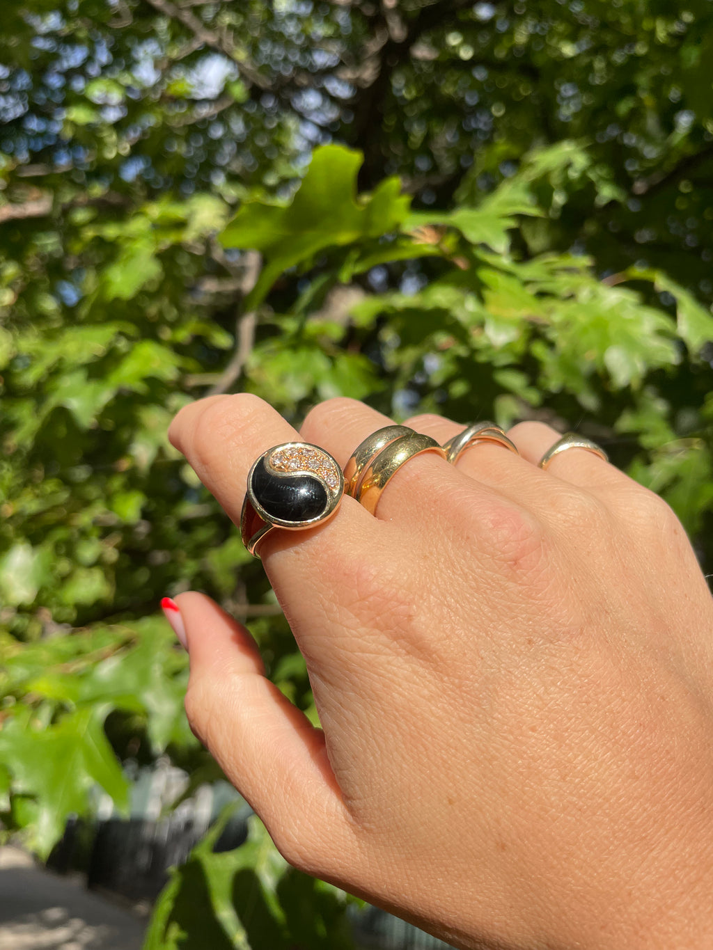 Ying Yang Ring
