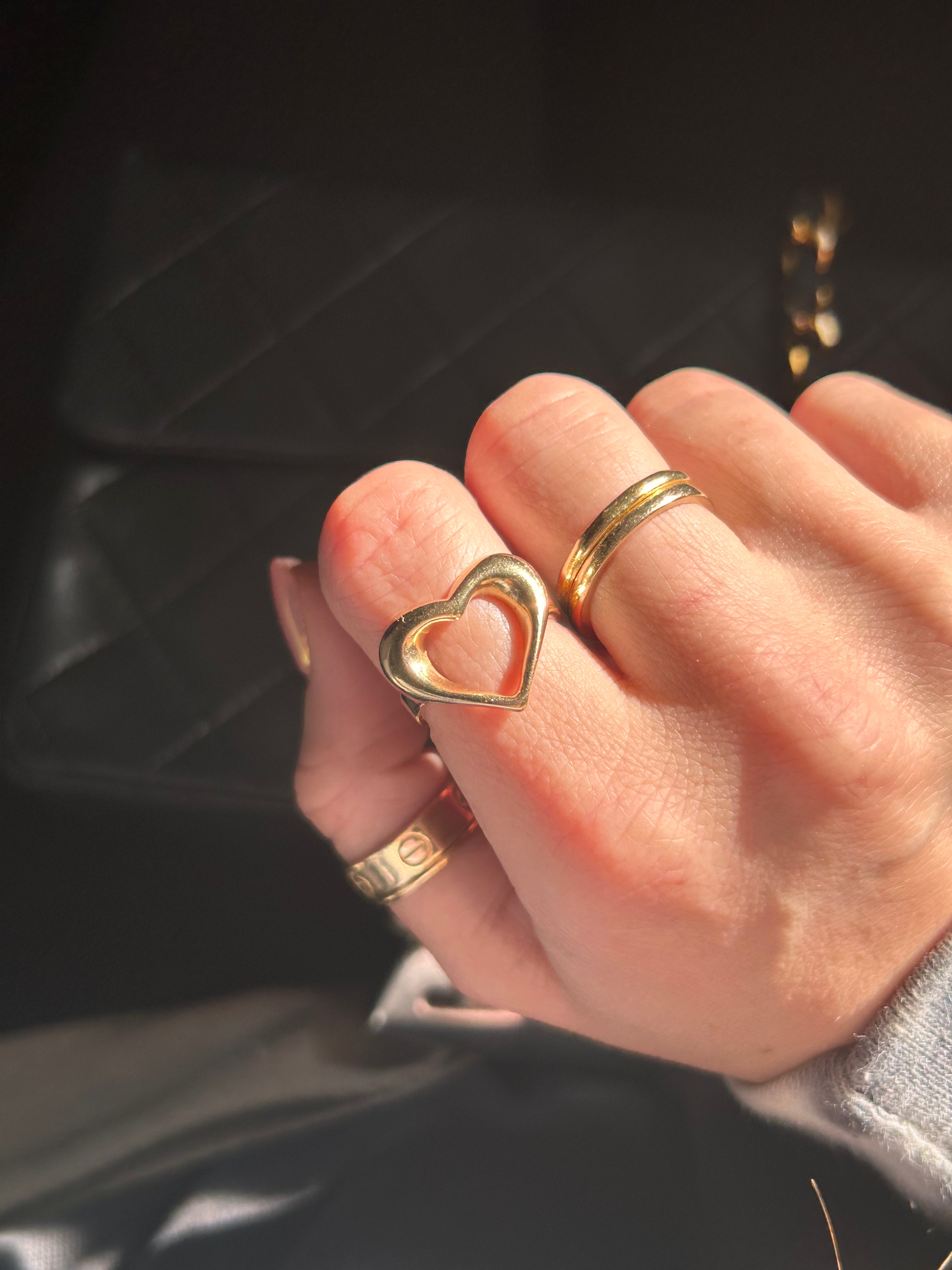 Open Heart Ring