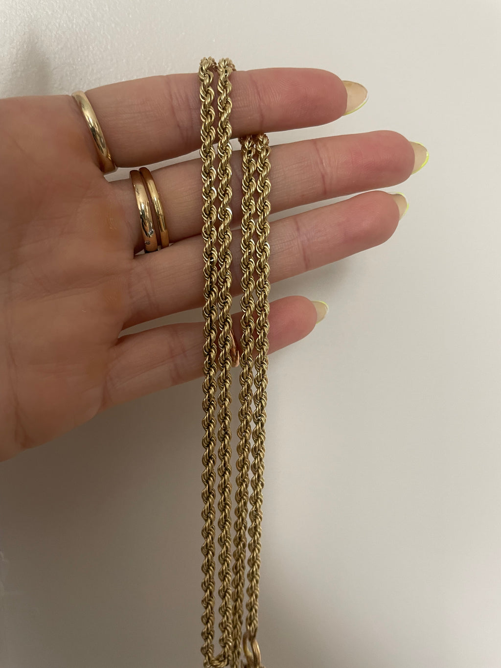 Vintage Rope Chain