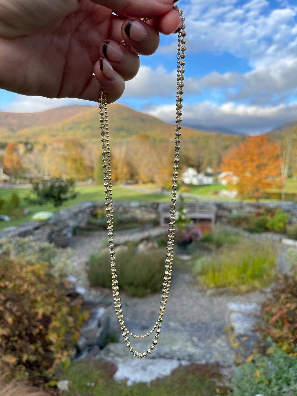 Diamond Cut Ball Chain