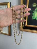 Vintage Solid Marina Chain