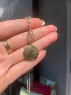 Santa Barbara Religious Pendant