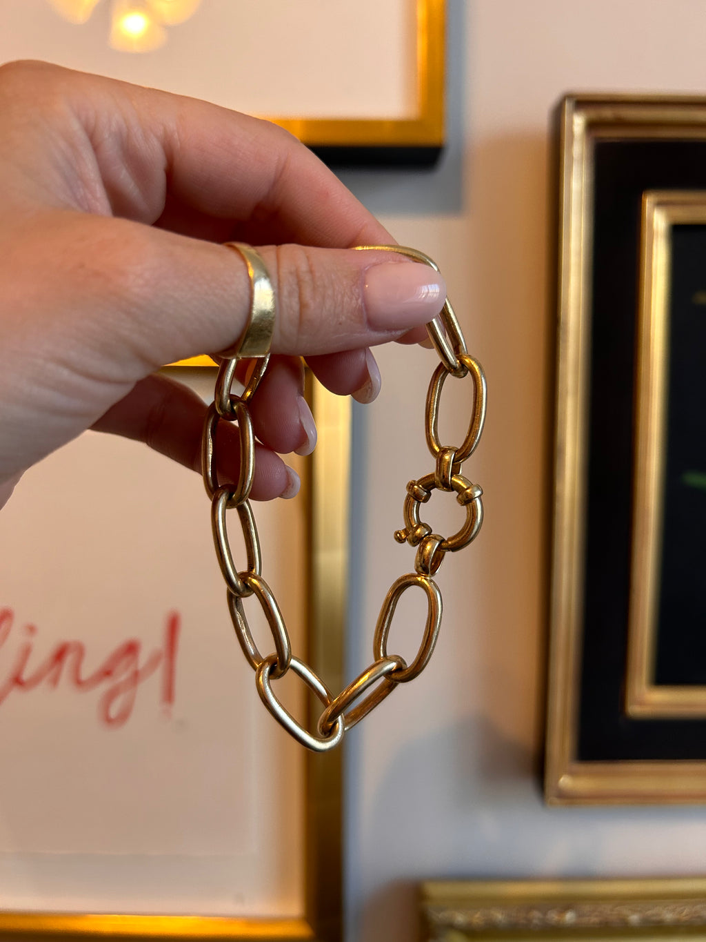 Solid Paperclip Bracelet