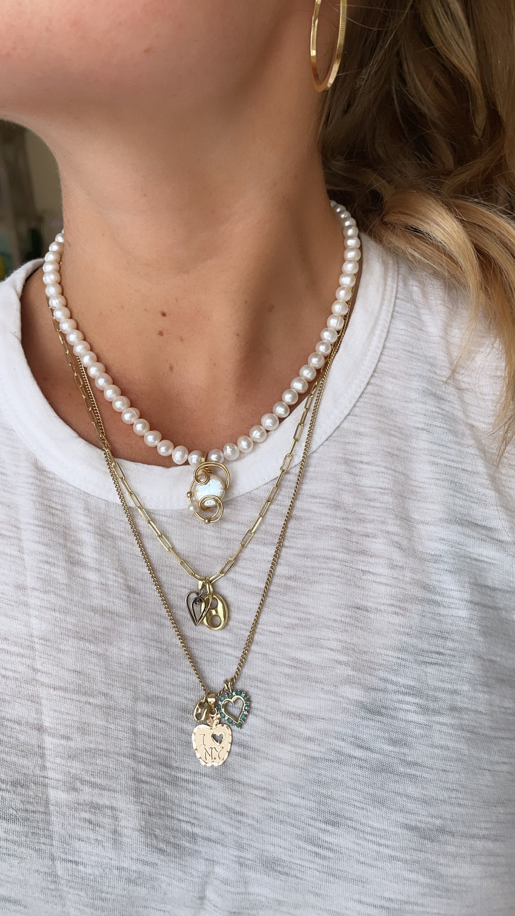 Chunky paperclip chain