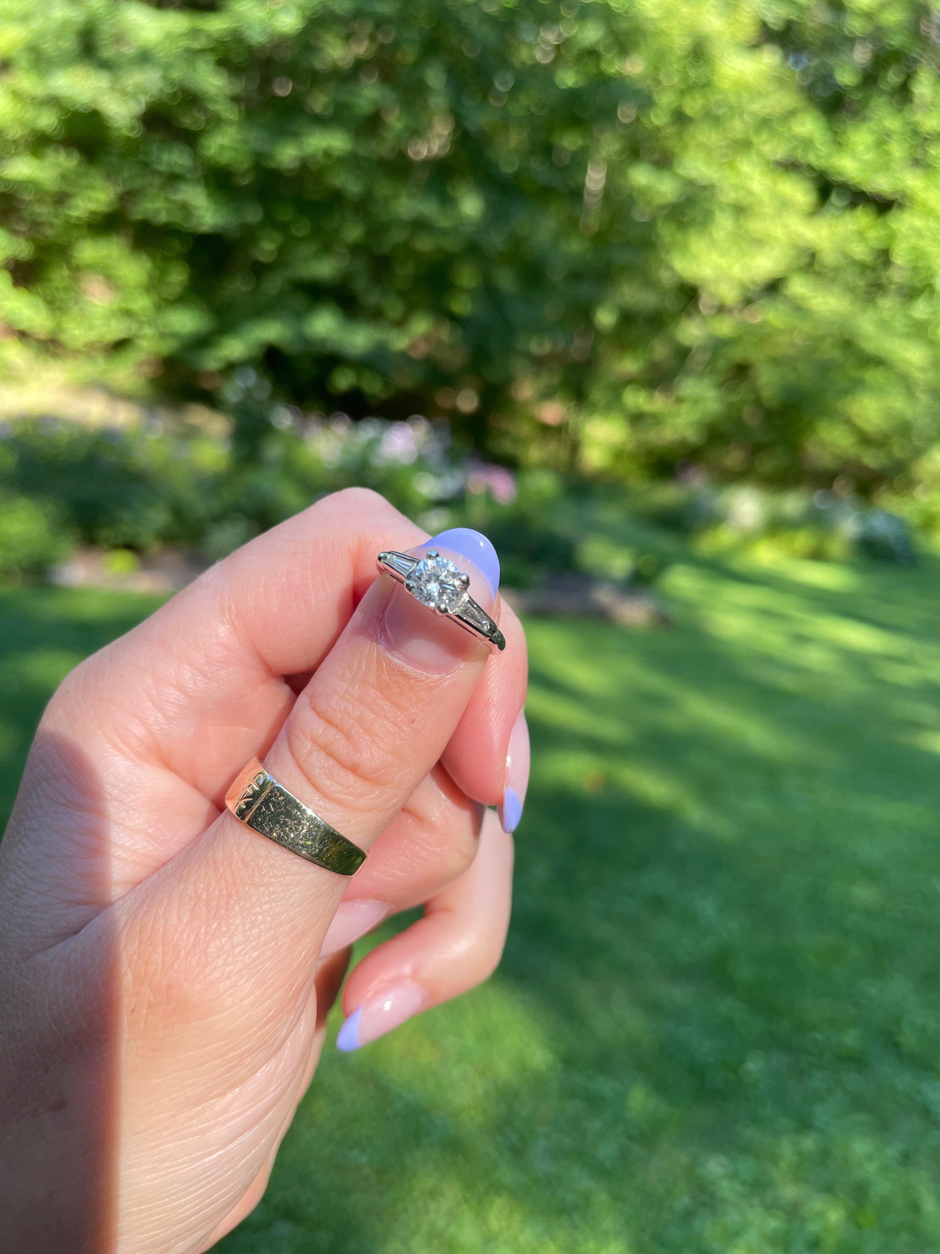 Diamond Platinum Ring