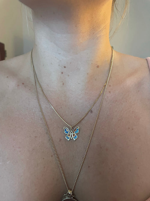 17” Vintage Box Chain