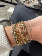 Figaro chain bracelet
