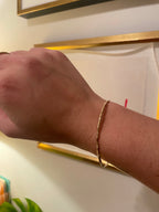 Vintage Dainty Bamboo Bangle