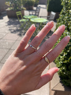 Tiffany & Co. sterling silver ruby ring