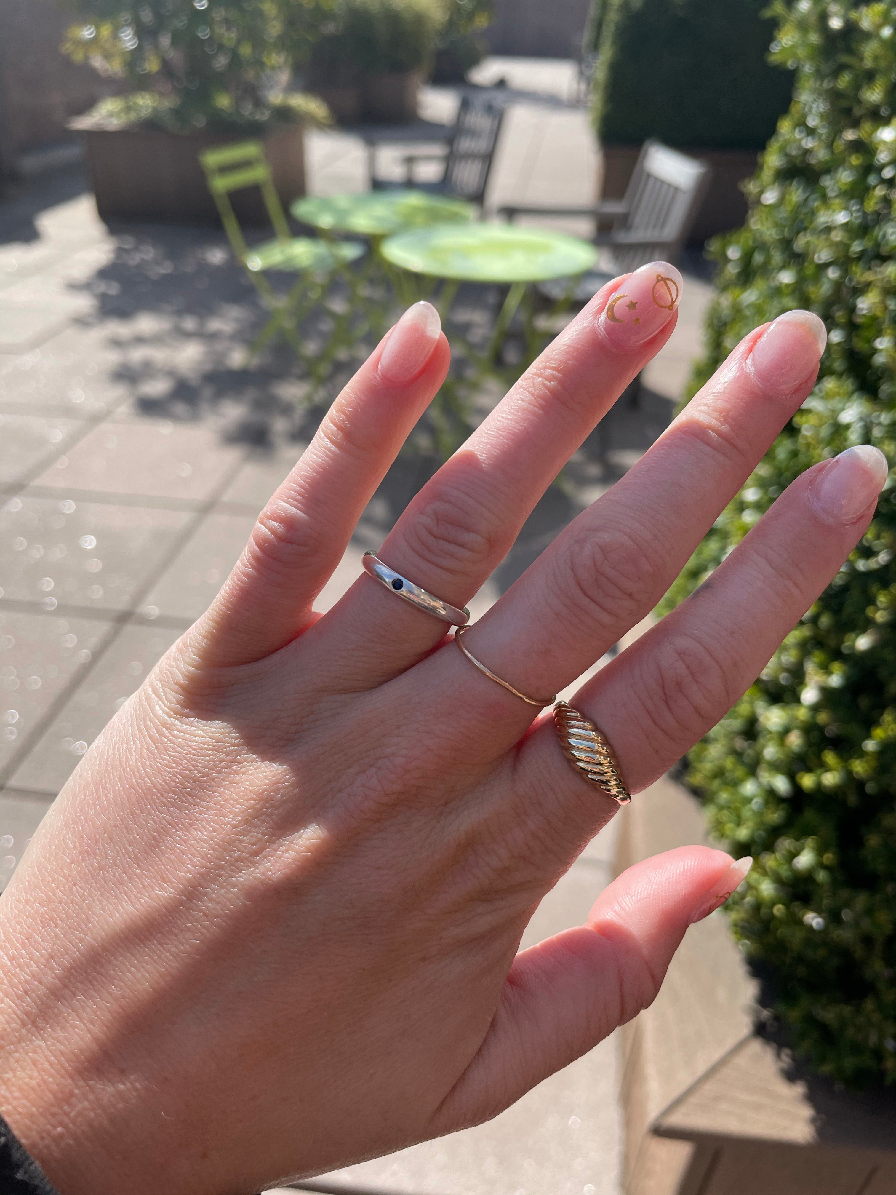 Tiffany & Co. sterling silver ruby ring
