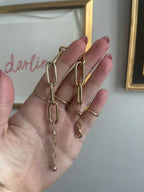 Chunky Paperclip Bracelet