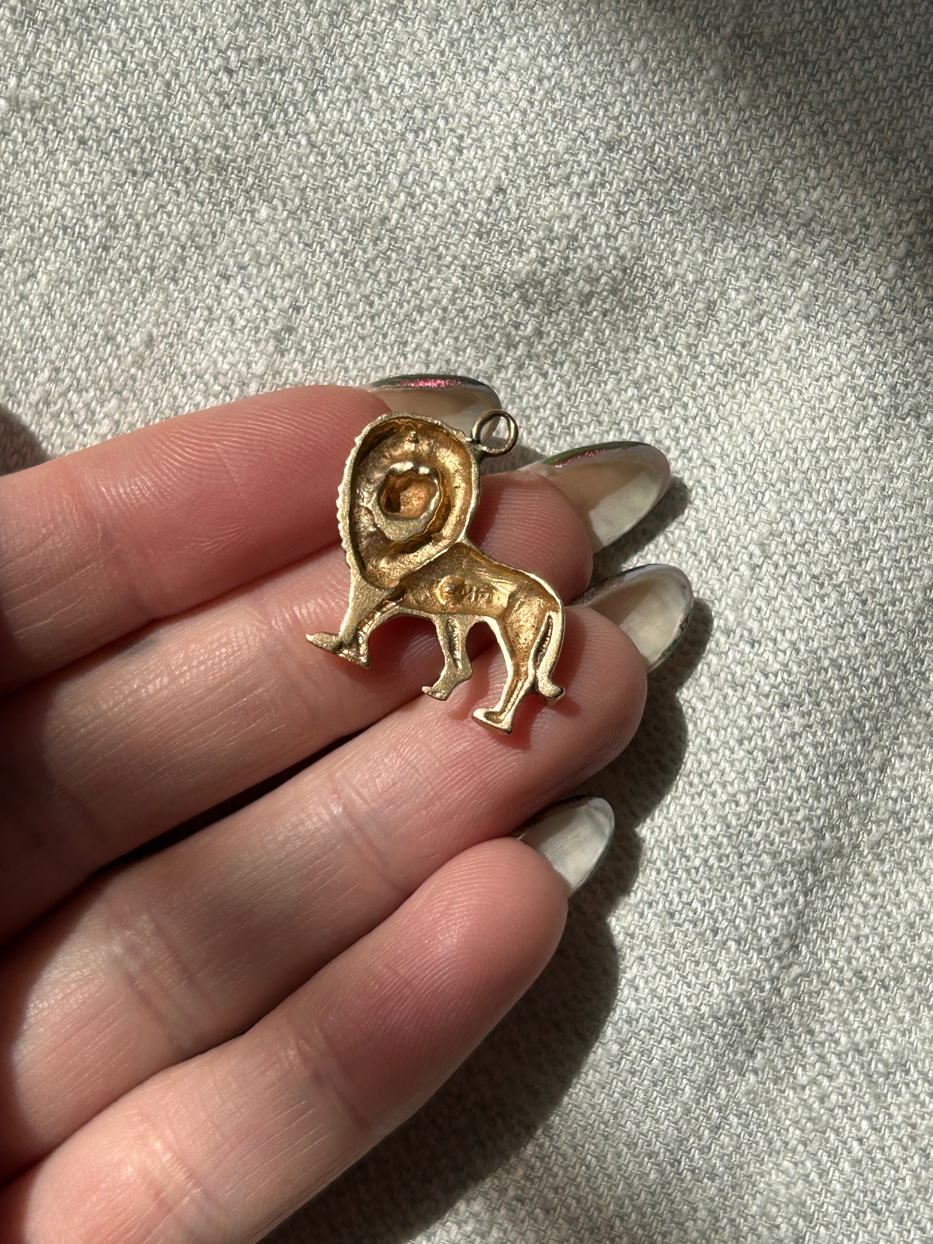 Lion Charm