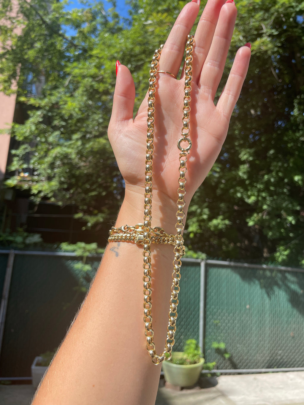 20” Chunky Rolo Chain