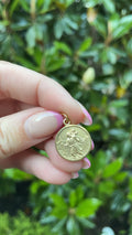 Vintage st. Christopher pendant