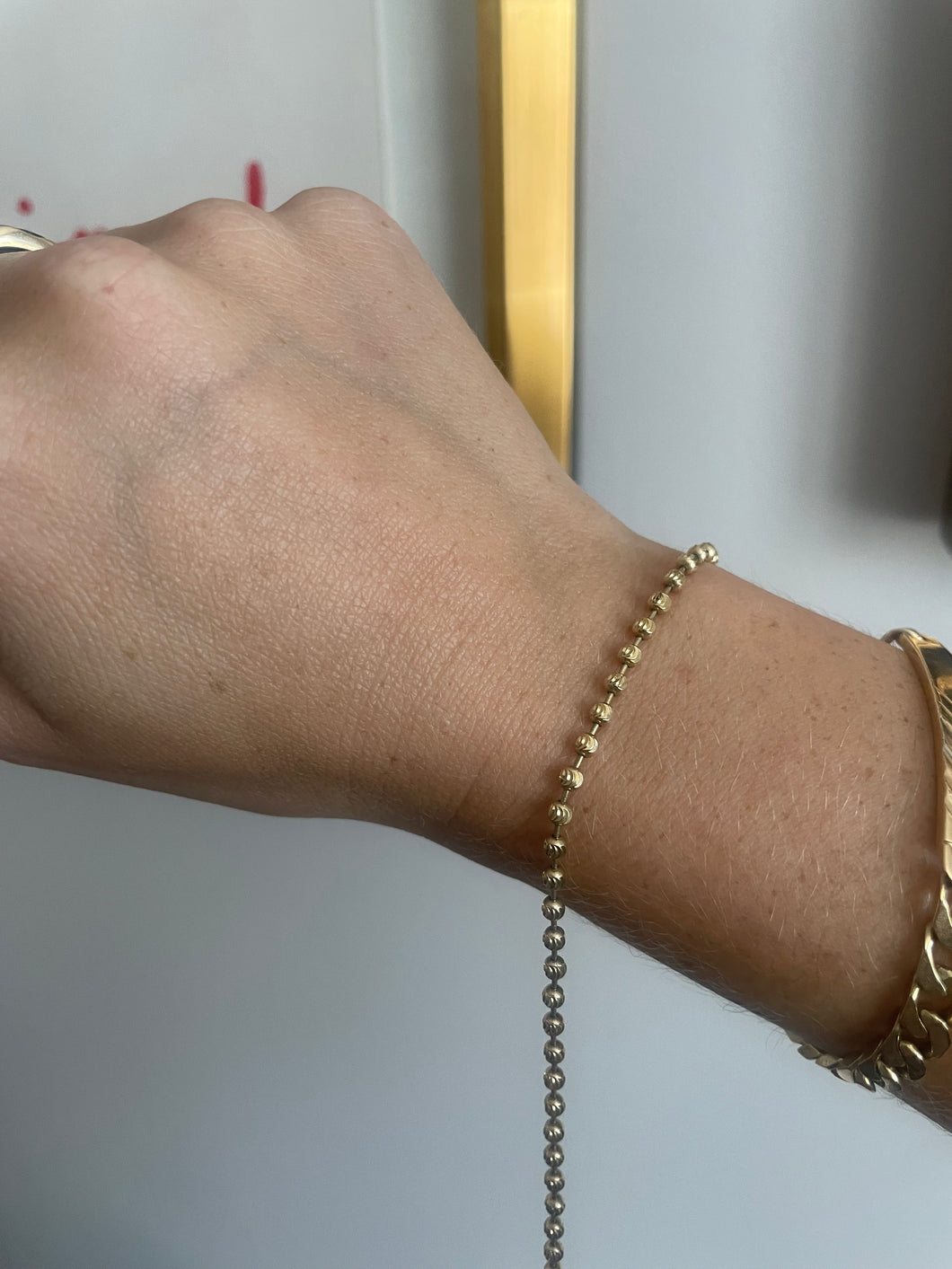 Vintage Ball Chain Bracelet