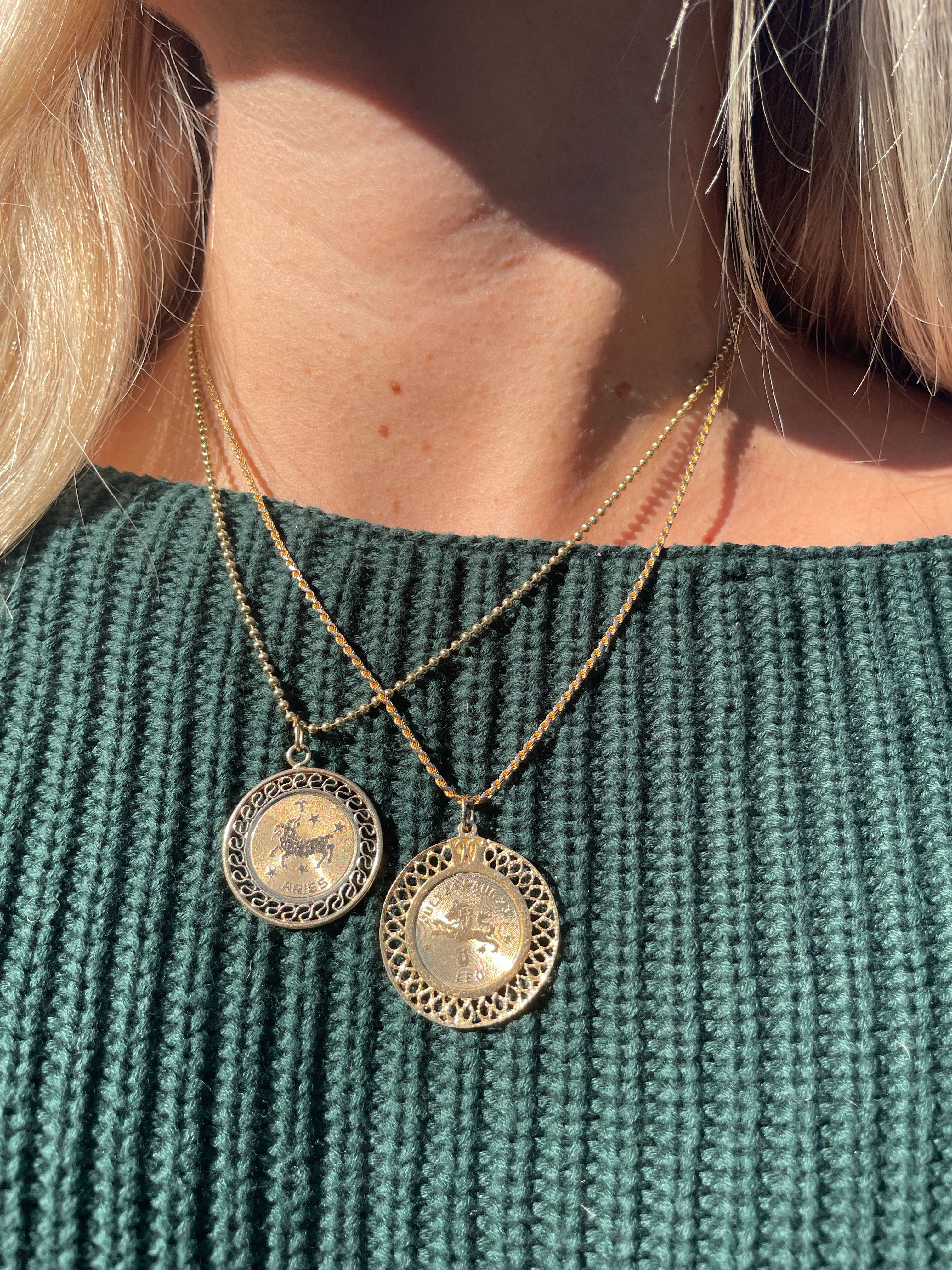 Vintage Leo Mega Charm