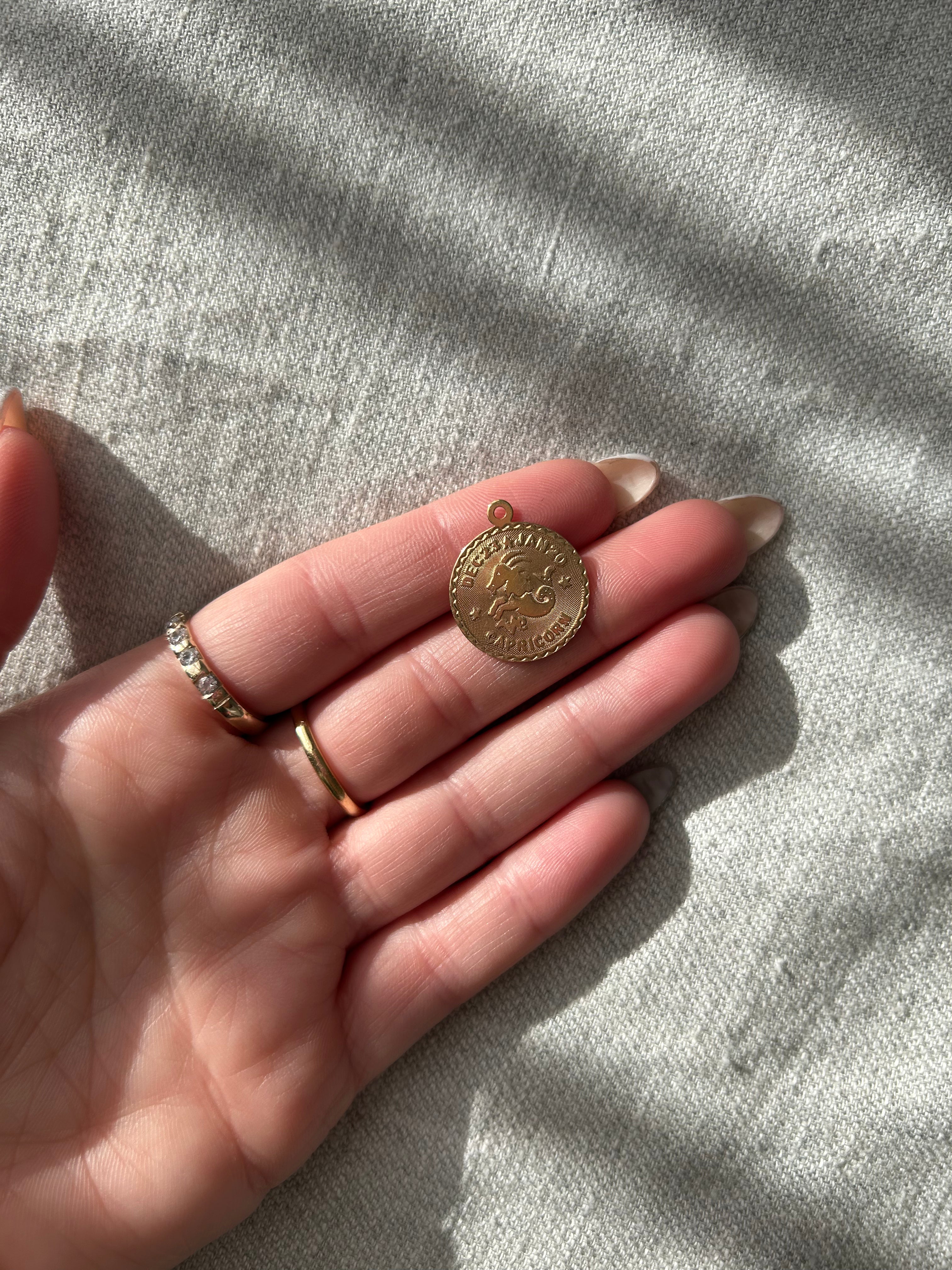 Capricorn Charm