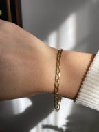 Solid Paperclip Bracelet