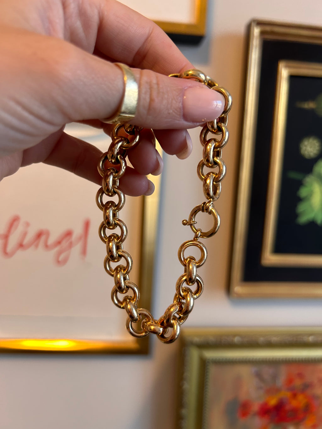 Chunky Rolo Bracelet