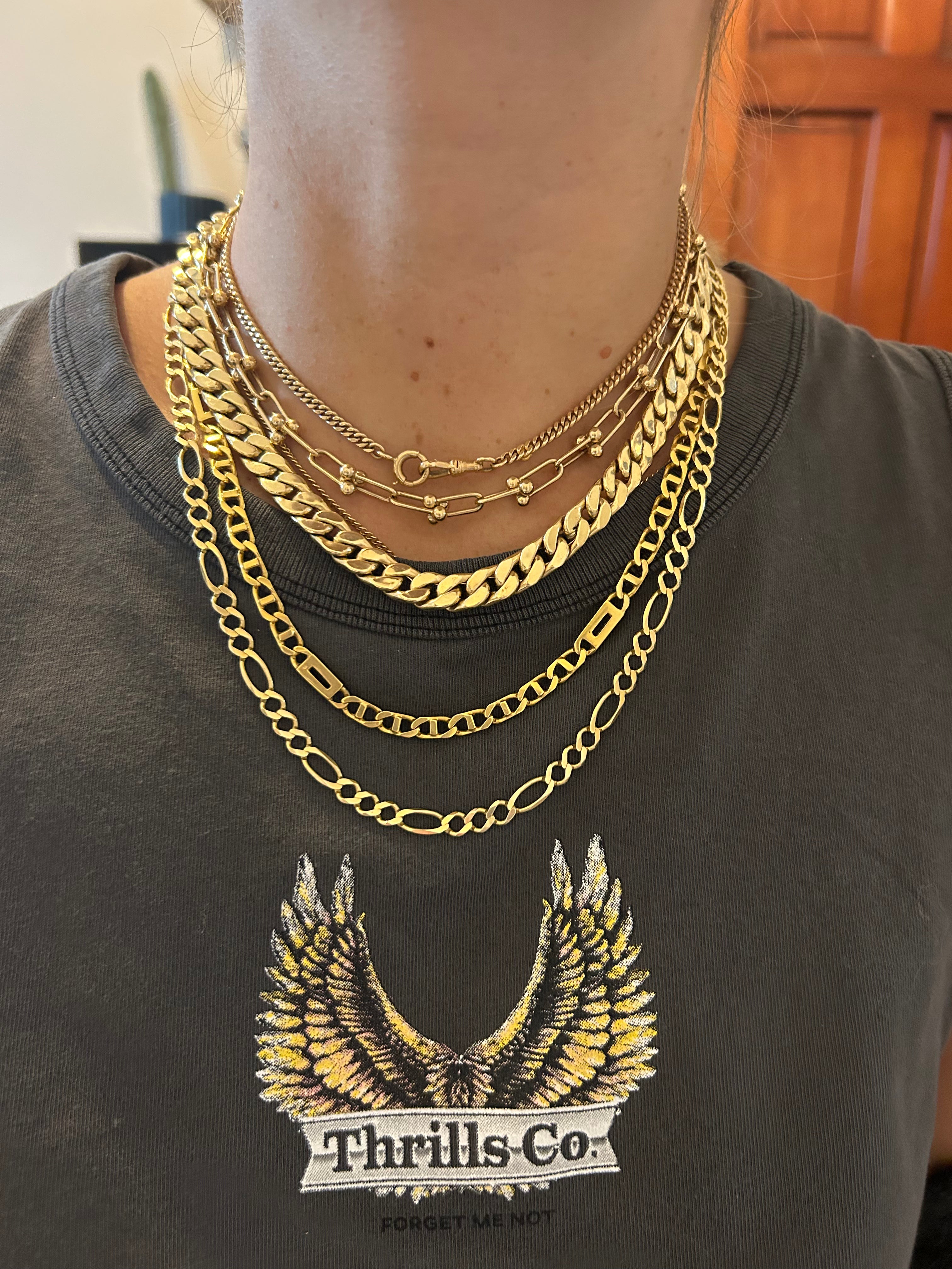 Curb Watch Chain Choker