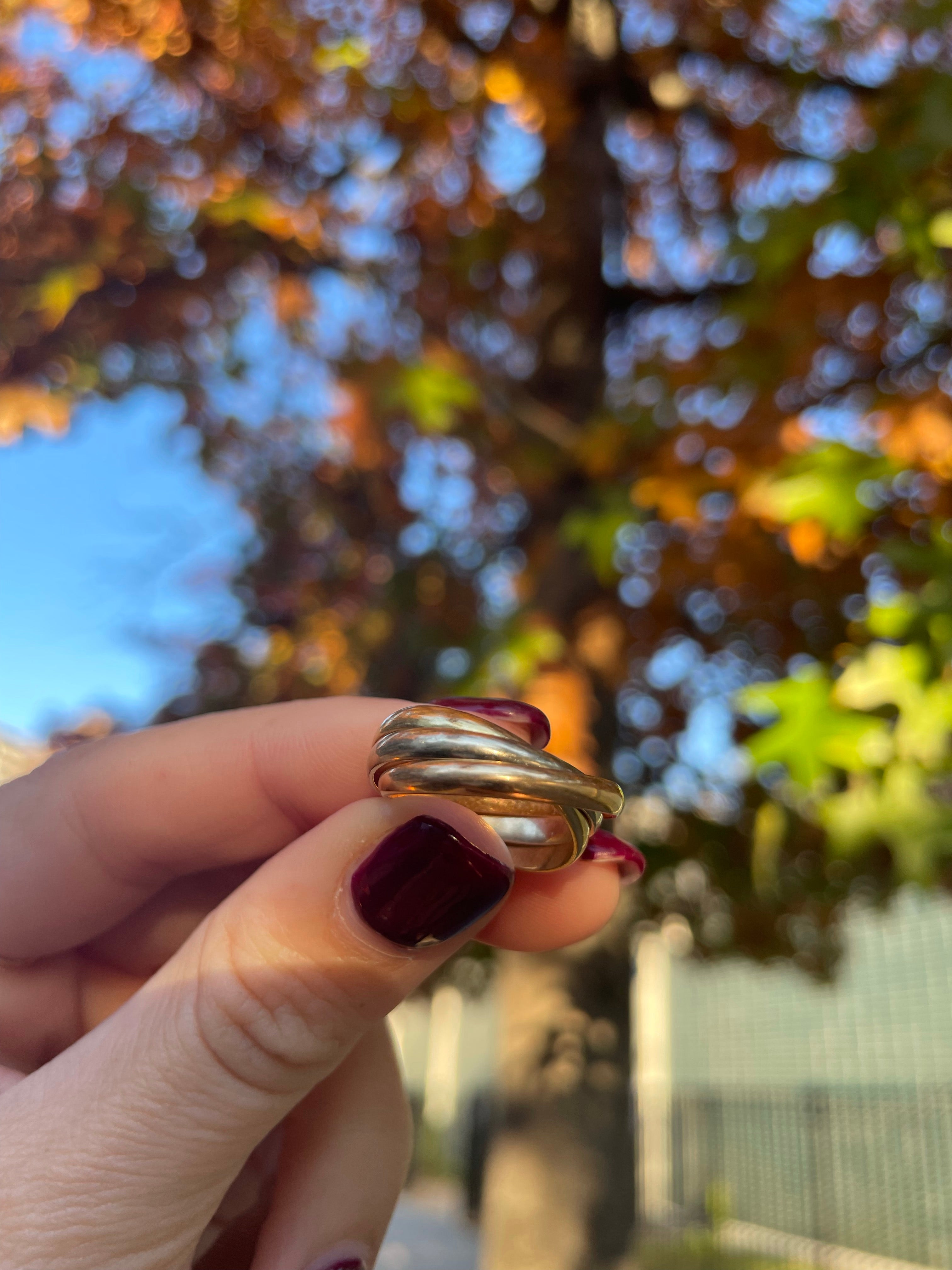 Vintage Cartier Infinity Ring