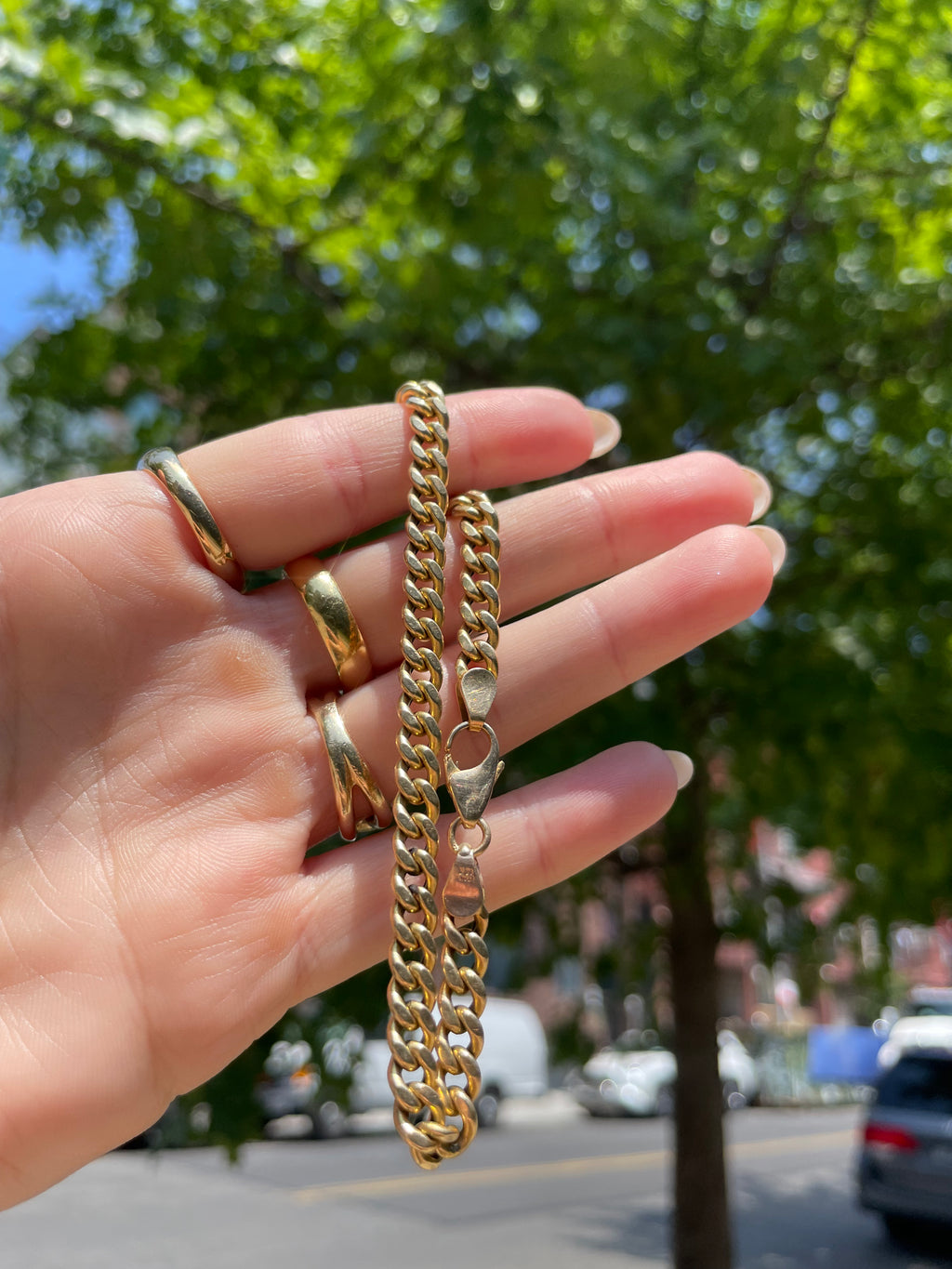 Vintage Curb Bracelet